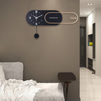 Minimalist Black Decorative Wall Clock