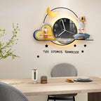 Modern 3D LED Lamp Decorative Wall Clock
