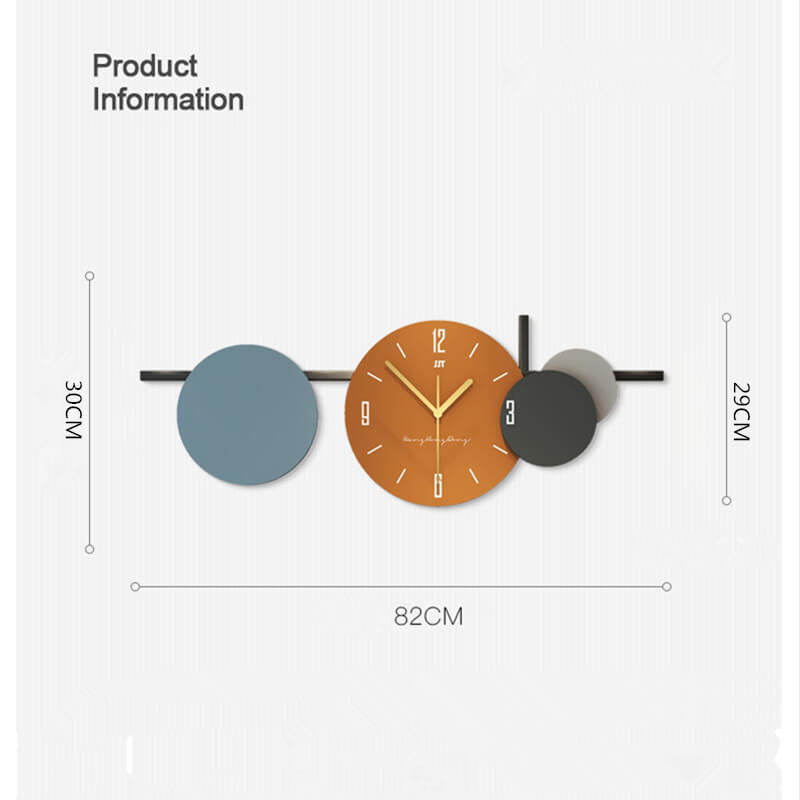Modern 3D Patte Horologe Wall Clock