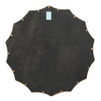 40" Gold Sunburst Wall Mirror – Round Decorative Metal Frame Mirror for Entryway, Living Room, Bedroom & Vanity